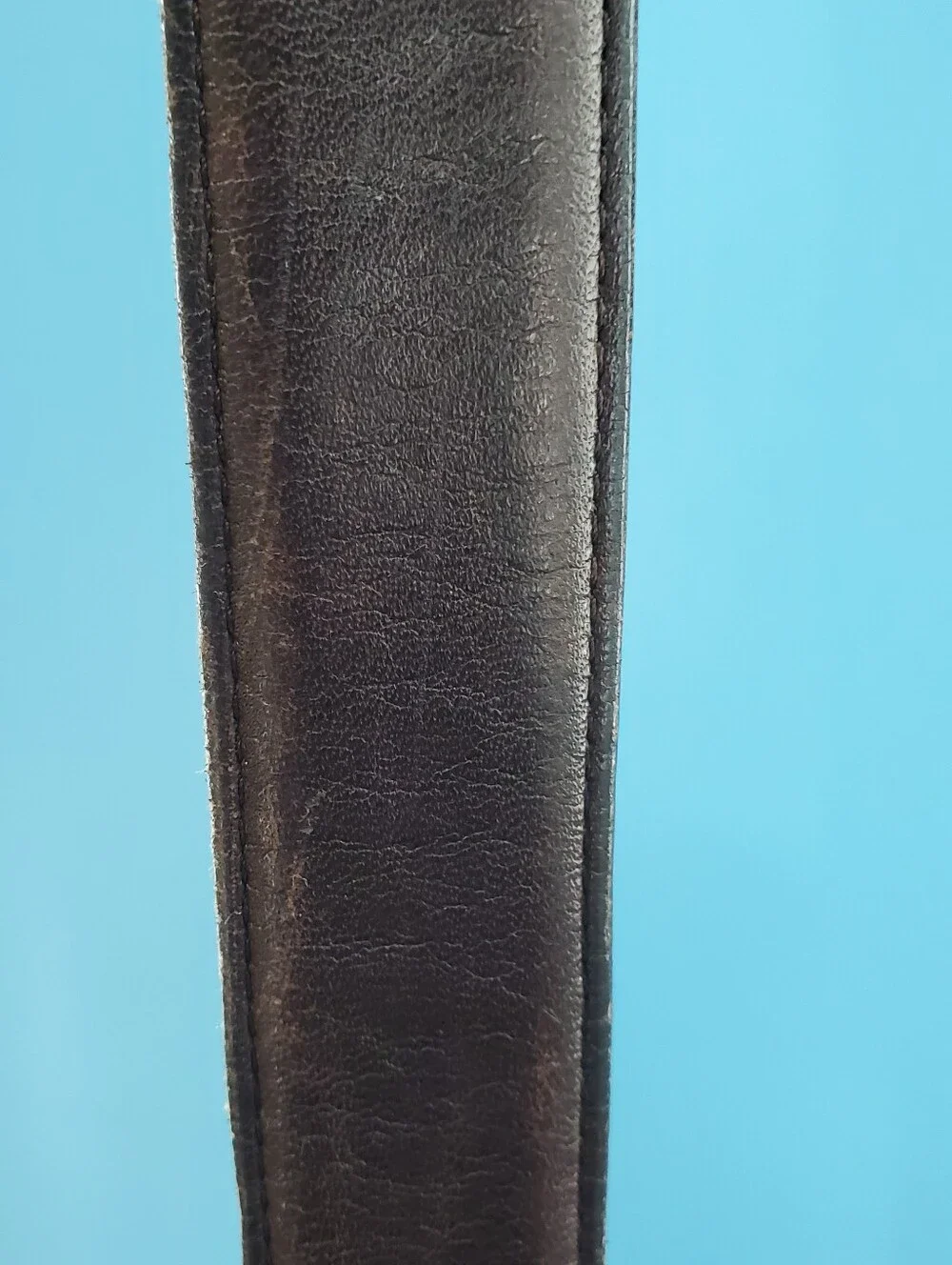 Coach brown leather belt 40